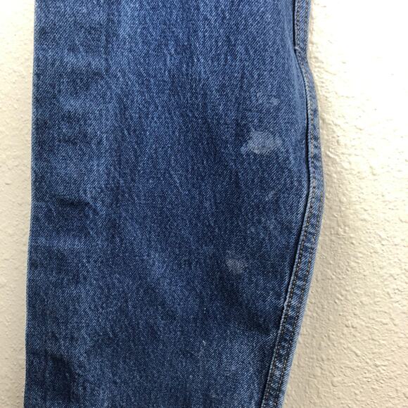 Levi's Mens 501 501XX Late 2000s Straight Leg Button Fly Blue Denim Jeans - Picture 10 of 13